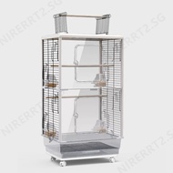 Bird Cage Deluxe Viewing Parrot Cage Phoenix Peony Bird Cage Accessories Large Acrylic Cage