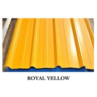 G28 0.35MM ROYAL YELLOW | 2FT | 3FT | 4FT | 5FT | 6FT | METAL ROOFING ZINC | ZINK KILANG | ZINK COLOUR | ZINK WARNA