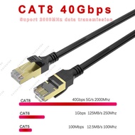 Cat8 Propatch Ethernet Cable Rj45 0.2-20M 40Gbps CAT 8 Games Networking PVC Internet Lan Cord For