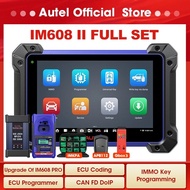 MJQG Autel IM608 II Pro MaxiIM 608 Full Key Programmer OBD2 Scanner IM608II Car Diagnostic Tool IMMO