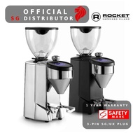 ROCKET FAUSTO Commercial Use Coffee Grinder 2.1 V220/50 CHROME/BLACK GB (Please kindly chat with us 