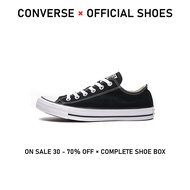 เคาน์เตอร์ของแท้ Converse All Star Chuck Taylor Core " Black " รองเท้ากีฬา 101001 รับประกัน 1 ปี