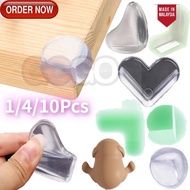 GG [Featured] Transparent Anti-Bumping Table Corner Protector Night Safety Glow-In-The-Dark Silicone