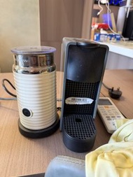 Nespresso 咖啡機連 Aeroccino 奶泡機