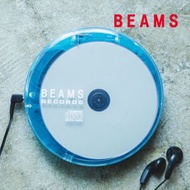 🇯🇵日本代購 BEAMS RECORDS﻿ Clear Portable CD Player Blue CD機 CD播放機 唱機