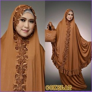 MUKENA JUMBO MEWAH MUKENA JUMBO POLOS MUKENA SPANDEK SUTRA MUKENA