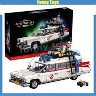 Icon Ghostbusters ECTO-1 10274 Building Kit 2350+/PCS) Car Ornaments Adults and Children Building Bl