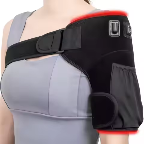 NEW 96PCS LEDS Red Light Heating Shoulder Protector 660NM&850NM Infrared Heat Therapy Shoulder Relie