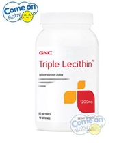 GNC 3倍強效卵磷脂 1200毫克 180粒 (38827) (此日期前最佳：01/2028) <平行進口>