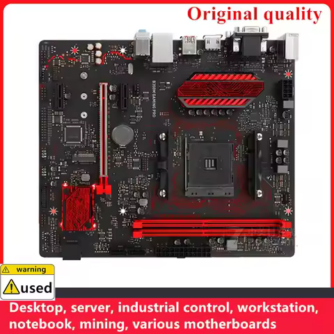 For B350M GAMING PRO Motherboards Socket AM4 DDR4 64GB For AMD B350 Desktop Mainboard SATA III USB3.