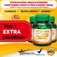 Nutrimax VITAMIN D3 1000iu 60S Bone Health Immunity D3 1000 60S
