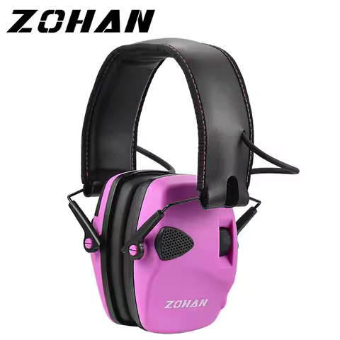 ZOHAN electronic hearing protection shooting Earmuffs Ear Protection Hunting protective Anti-noise h