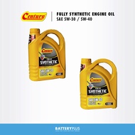 Century Fully Synthetic Petrol Engine Oil SAE 5W-30 / 5W-40  (4 Liters)