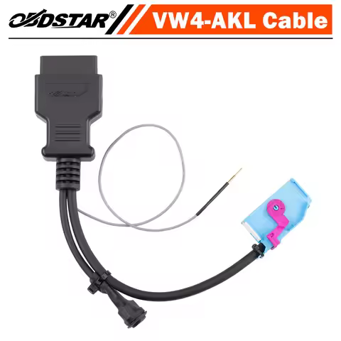 OBDSTAR VW4-AKL Cable For VW IMMO IV NEC24C64 and NEC24C32 All Keys Lost Work with X300 Classic G3/ 