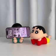 Crayon Shin-Chan Mobile Phone Holder Dumb Hand-Made Ornaments Workplace Desktop Entrance Car Decorat