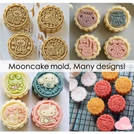 Mooncake Mold Set Sanrio Hello Kitty Rilakkuma Tsum Tsum Duffy Disney Moon cake Mold 50g