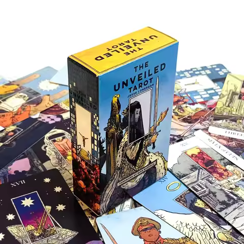 The Unveiled Tarot Deck Illustrated Card Set With Foreword By Mike Mignola Unique Art Design For Beg