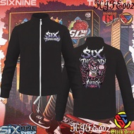 2026 SIXNINE BOSS Thailand Super Running Racing 69 Zip-Up Jacket Shrink And Wrinkle Resistant Stand-
