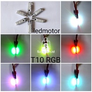 SEN JELLY 12VOLT/ 24VOLT T10 RGB 7 COLOR STROBE