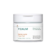 [P.CALM] Barrier cycle Toner Pad 160ml / 60 Pads