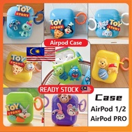 Ship From KL | | Cute AirP0ds Case 1/2 Generation & Pro Case Silicone Case for AirP0ds 2 & Pro Cover