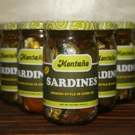 ♞,♘,♙Montaño Spanish Style Sardines - Spanish Style in Corn Oil Hot 228 grams