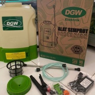Sprayer Tanki alat semprot pertanian elektrik merk DGW 16 liter