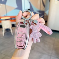 Soft TPU Car Remote Key Cover Case For Audi A3 A4 B9 A6 C8 A7 S7 4K A8 D5 S8 Q7 Q8 SQ8 E-tron 2018 2