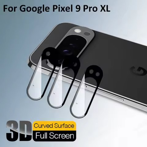 3Pcs Back 3D Camera Protector Glass For Google Pixel 9 Pro XL 9H Tempered Glass Lens Cover Pixel9 9P