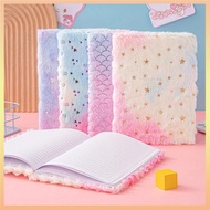 Plush Cover Color Plush Cover Notebook Notebook Daily Planner Journal Dreamy Aesthetic Journal For  