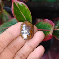 Antique five-colored agate (ring stone) naturalnatural agate gemstone natural stone