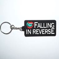 Falling in reverse Rubber Keychain