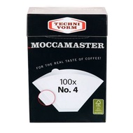 4 x Moccamaster Coffee Filters No. 4 咖啡機濾紙