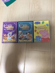 迪士尼/Peppa Pig 兒童英文卡通DVD