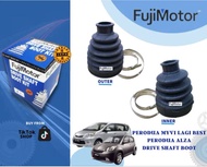 ORIGINAL FUJIMOTOR PERODUA MYVI LAGI BEST 1.5 ALZA DRIVE SHAFT BOOT CV BOOT COVER