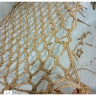 Manila 6mm rope safety net - diamond