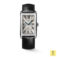 LONGINES Watch L5.767.4.71.0 L57674710/Man/DOLCEVITA/Automatic/Rectangular/28.20x47mm/Leather/Black