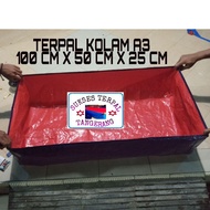 A3 FISH POND TARP 100cm x 50 cm x 25 cm AQUARIUM AQUARIUM TANK