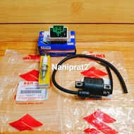 SUZUKI Regulator + Coil + C7HSA IgnitionBUSI NGK new Smash 110cc, Smash Old 110cc SGPSUZUKI