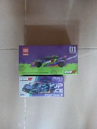 Pop race eva racing eva rt test type-01 goodride gr yaris acghk 2024 會埸限定版 香港動漫節 豐田  1/64 1:64 eva r