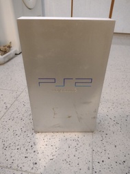( 零件機 need repair )PAL版 PS2 50004型號銀色厚機一台