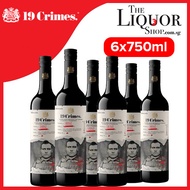 Bundle of 6 Bottles 19 Crimes Shiraz 750ml