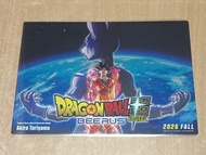 全新未開封 Toei Animation DragonBall Hong Kong Comic Con HKCC 2026 東映動畫 龍珠 超 會埸 Beerus Goku 比路斯 悟空 鐳射閃卡 咭