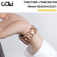 Diamond Strap Bracelet Watch Strap For Apple Watch 5/4/3/2/1 Stainless Steel iWatch Band Metal Apple
