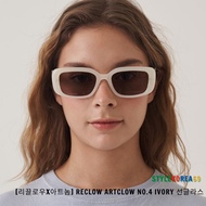 [RECLOW - Limited edition] Reclow Artclow No.4 Ivory sunglasses 선글라스, unique Korean RECLOW eyeglasse