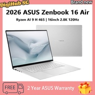 2026 ASUS Zenbook 16 Air/AMD Ryzen AI 9 H 465 / 16" 120Hz 2.8K OLED ASUS Laptop ASUS ZenBook Laptops