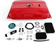FDJ Universal 5 Gallon Generator Gas Fuel Tank, Compatible with Honda EC2500 & Predator 2000/4000, E