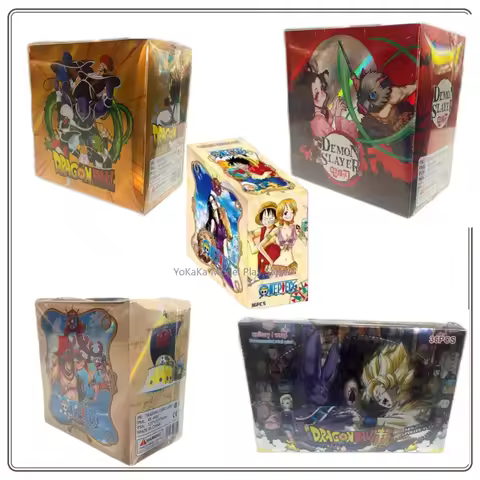 New English Version Dragon Ball Collectible Card Overseas Hot Selling Demo Slayer: Kimetsu No Yaiba 