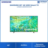 SAMSUNG 65" 4K UHD Smart TV UA65CU8000KXXM | AirSlim | Smart Hub | Web Browser | SmartThings | Wireless Dex