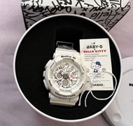 CASIO BABY-G HELLO KITTY聯名塗鴉款BA-120KT-7A